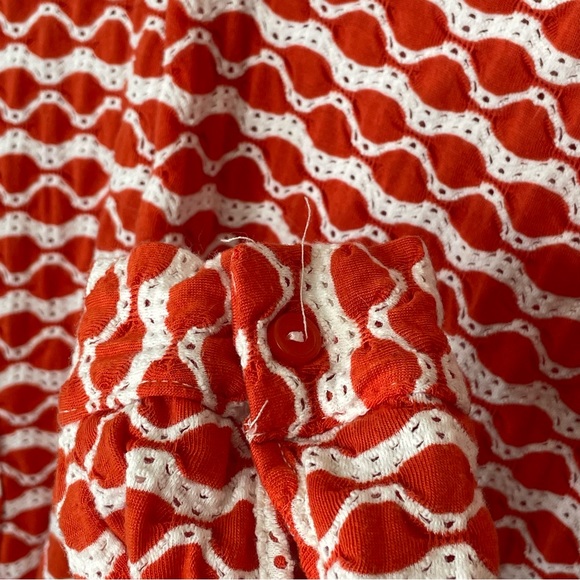 Forcynthia Beachwear pullover eyelet style top with front pockets. Women’s M - Picture 6 of 8